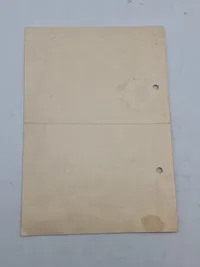 Originalt urkunde - verwundetenabzeichen in schwarz, ww2