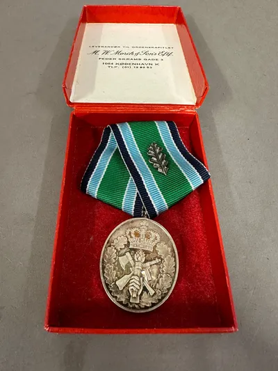 Original 40 års tegn HJV af sølv
