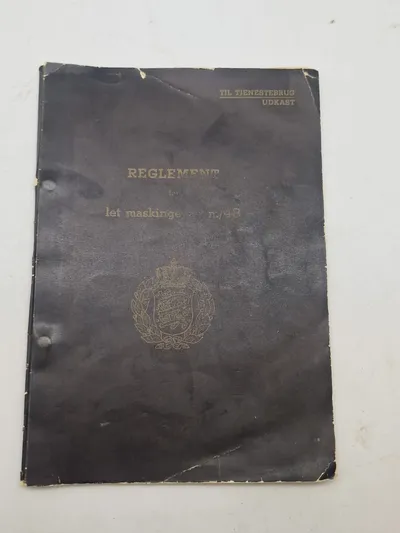 Reglement for let maskingevær M/48 ( Madsen )