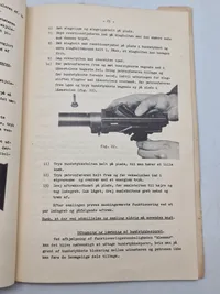 Reglement for let maskingevær M/48 ( Madsen )