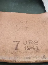 Original engelsk ww2 Zuckerman hjelm 1941 dateret