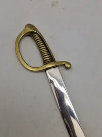 Miniature livgarde sabel papirkniv