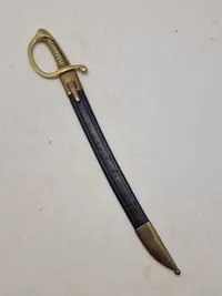 Miniature livgarde sabel papirkniv