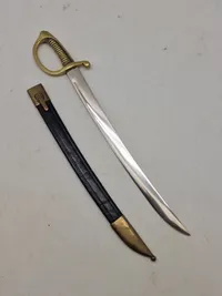 Miniature livgarde sabel papirkniv