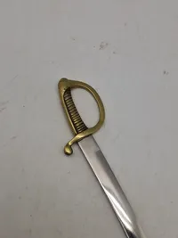 Miniature livgarde sabel papirkniv