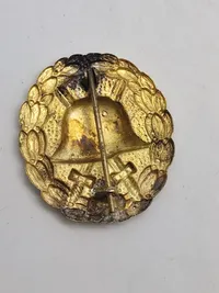 Originalt verwundetenabzeichen in Gold WW1