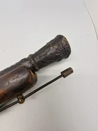 Replica forlade pistol (kan ej skyde) bronze løb