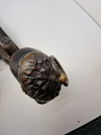 Replica forlade pistol (kan ej skyde) bronze løb