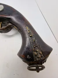 Replica forlade pistol (kan ej skyde) bronze løb