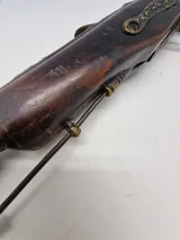 Replica forlade pistol (kan ej skyde) bronze løb