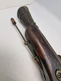 Replica forlade pistol (kan ej skyde) bronze løb