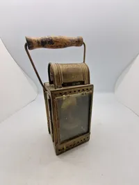 Original tidlig tysk feltlygte, ww2 DB