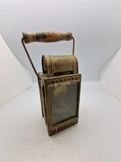 Original tidlig tysk feltlygte, ww2 DB