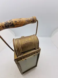 Original tidlig tysk feltlygte, ww2 DB