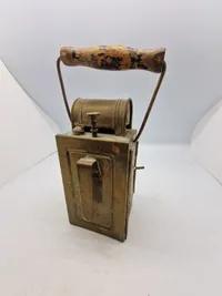 Original tidlig tysk feltlygte, ww2 DB