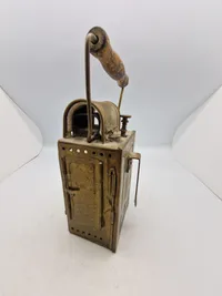Original tidlig tysk feltlygte, ww2 DB