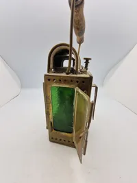 Original tidlig tysk feltlygte, ww2 DB
