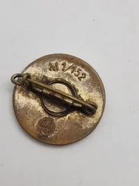 Original Nationalsozialistische DAP Abzeichen Mit Hersteller M1/152 (Franz Jungwirth, Wien)