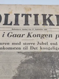 Originalt eks af politikken fra 1942