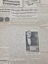 Originalt eks af politikken fra 1942