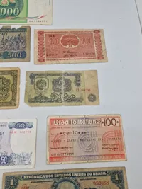 Lot diverse pengesedler