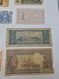 Lot diverse pengesedler