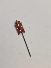Original dansk national pin fra perioden omkring ww2