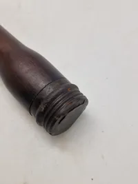 Originalt skaft med snor og kugle for tysk M/24 stielgranate godt stemplet