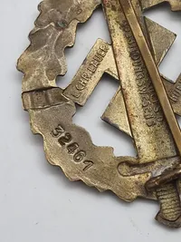 Originalt SA sportsabzeichen, Bronce