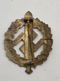 Originalt SA sportsabzeichen, Bronce