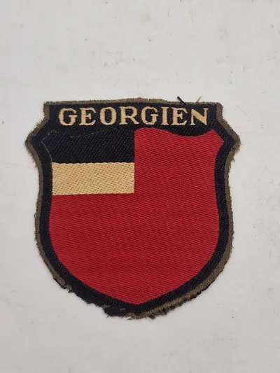Originalt Georgien ærmemærke for russiske frivillige