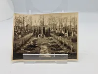 Samling originale tyske fotos fra begravelse i Bispebjerg, ww2