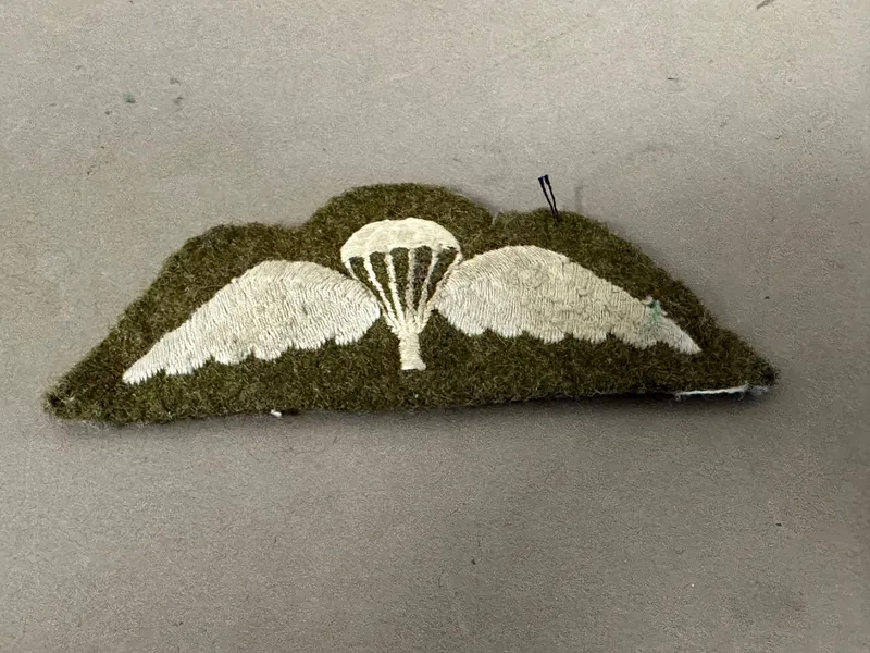 Original Engelsk WW2 faldskærmsvinge