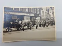 Originalt tysk ww2 foto fra Odense med beskrivelse