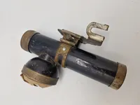 Ekstremt sjælden komplet mørklægningscykel lygte fra ww2 - komplet med æske og brugervejledning