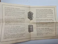 Original komplet DSB lygte fra Hellesen (næsten mint)