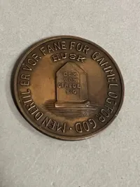 Original Dansk WW2 illegal mønt