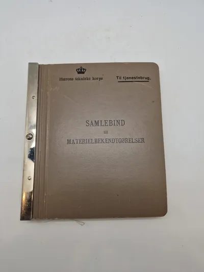 Hærens Tekniske korps - Samlebind til materielbekendtgørelser I