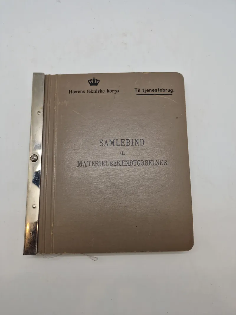 Hærens Tekniske korps - Samlebind til materielbekendtgørelser I