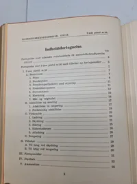 Hærens Tekniske korps - Samlebind til materielbekendtgørelser I