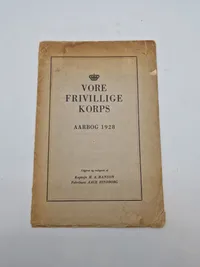 Vore Frivillige Korps - Aarbog 1928