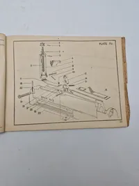 Identification List For Guns Machine Bren 303 In Mk I & Mk II - 1944