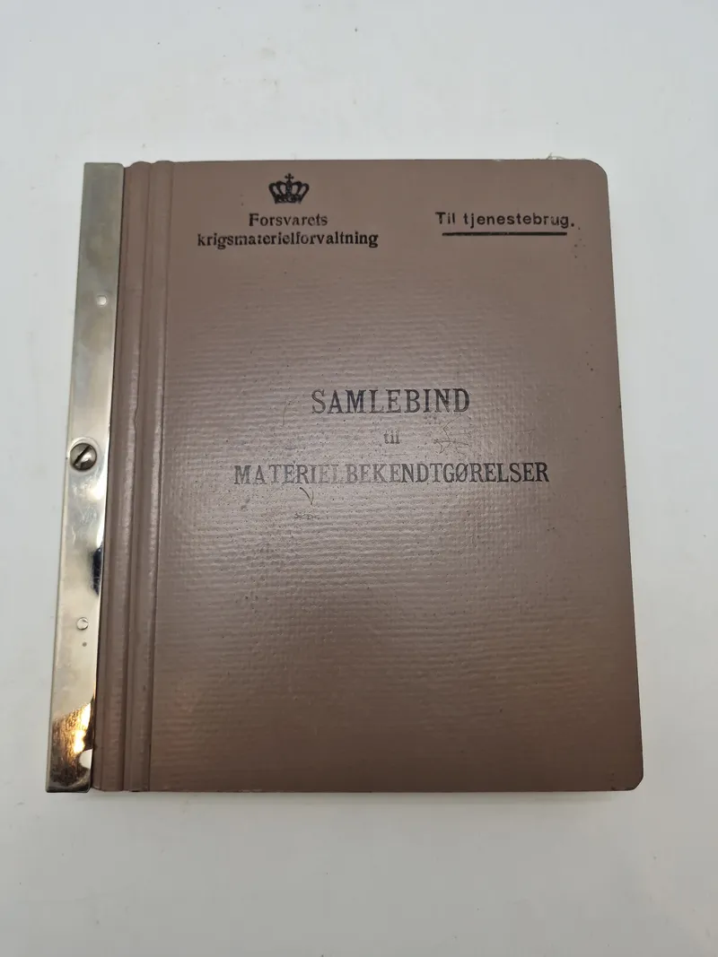 Hærens Tekniske korps - Samlebind til materielbekendtgørelser III