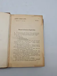 Materielbekendtgørelse 1910-26