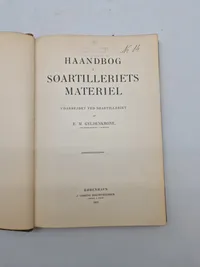 Haandbog i Søartilleriets Materiel