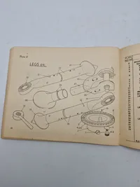 Identification List For Guns Machine Vickers 303 Inch Mark I On Mounting Tripod 303-Inch M.G Marks 4B &5 - 1945 Section CI