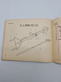 Identification List For Guns Machine Vickers 303 Inch Mark I On Mounting Tripod 303-Inch M.G Marks 4B &5 - 1945 Section CI