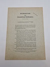 Waffengeschichte - Dokumentation aus allen zeiten in wort und bild - Die Maschinenpistole 35 Folge W 87