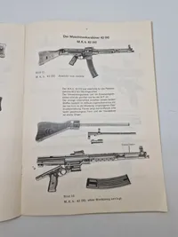 Waffengeschichte - Dokumentation aus allen zeiten in wort und bild - Das Deutsche Sturmgewehr 44 und seine Entwicklung Folge W 121