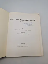 Cartridge Headstamp Guide